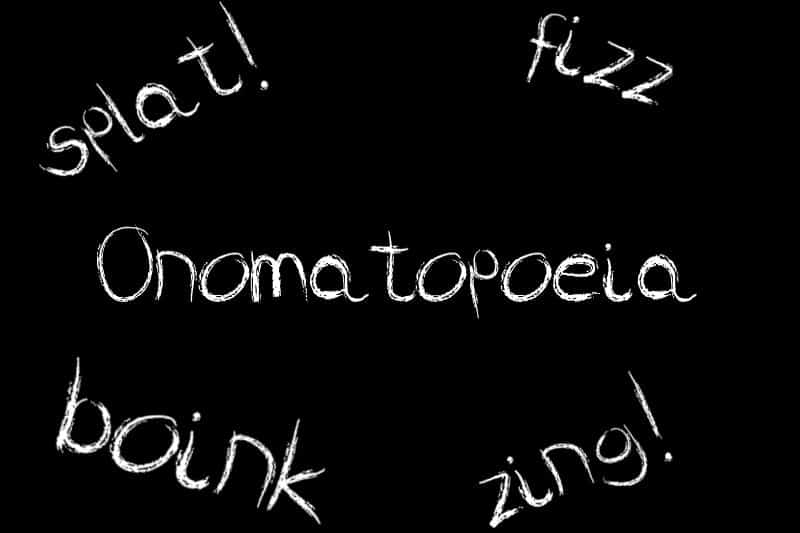 onomatopoeia used in songs